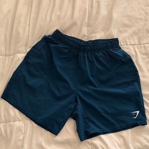 Gymshark Arrival Shorts 5” Men’s Teal Gym Shorts Size M